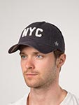 Бейсболка AMERICAN NEEDLE арт. SMU695A-NY New York New Raglan (темно-синий)